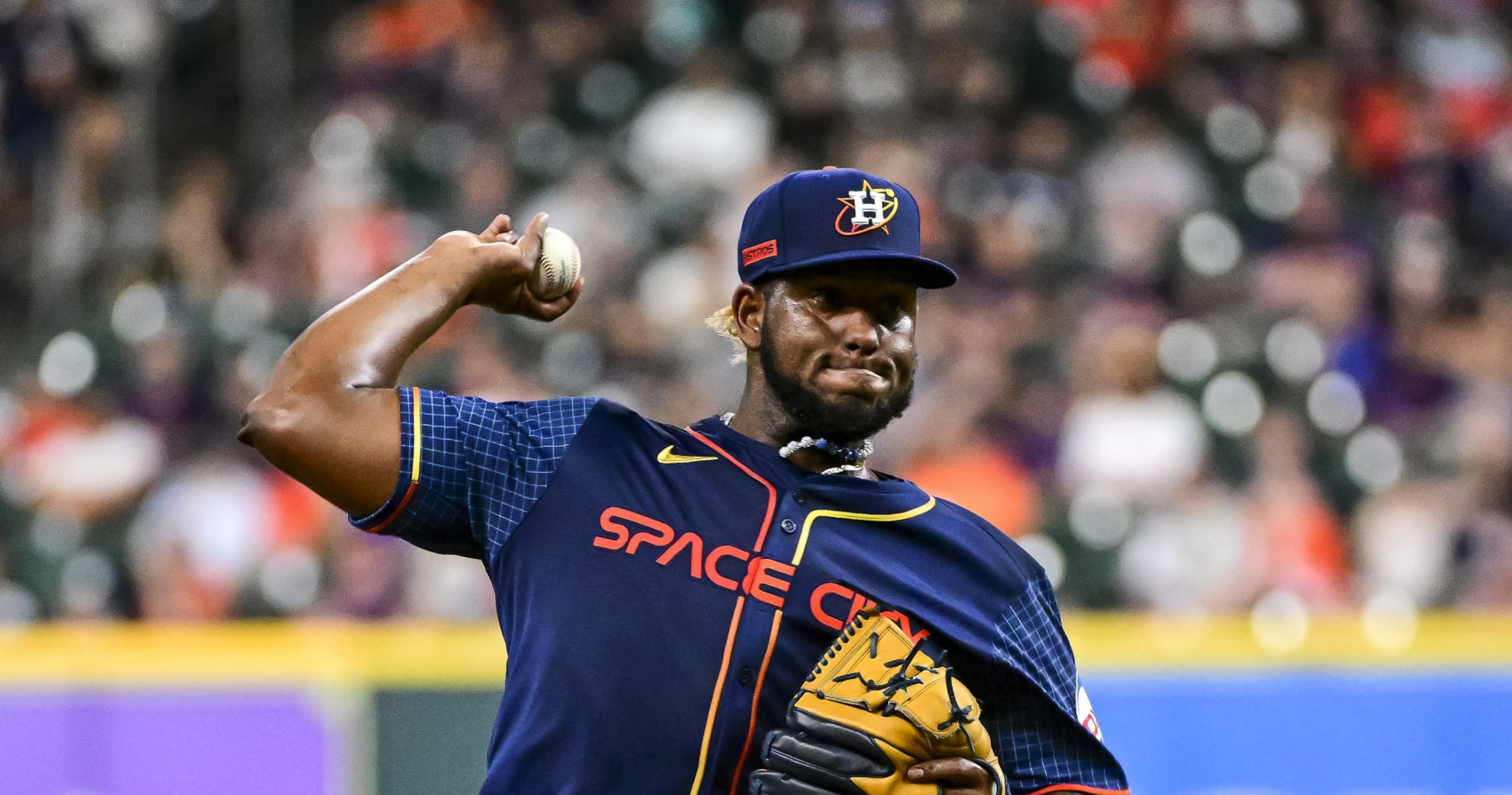 Astros Ronel Blanco Throws No Hitter Vs Blue Jays Stuns Fans In 8th