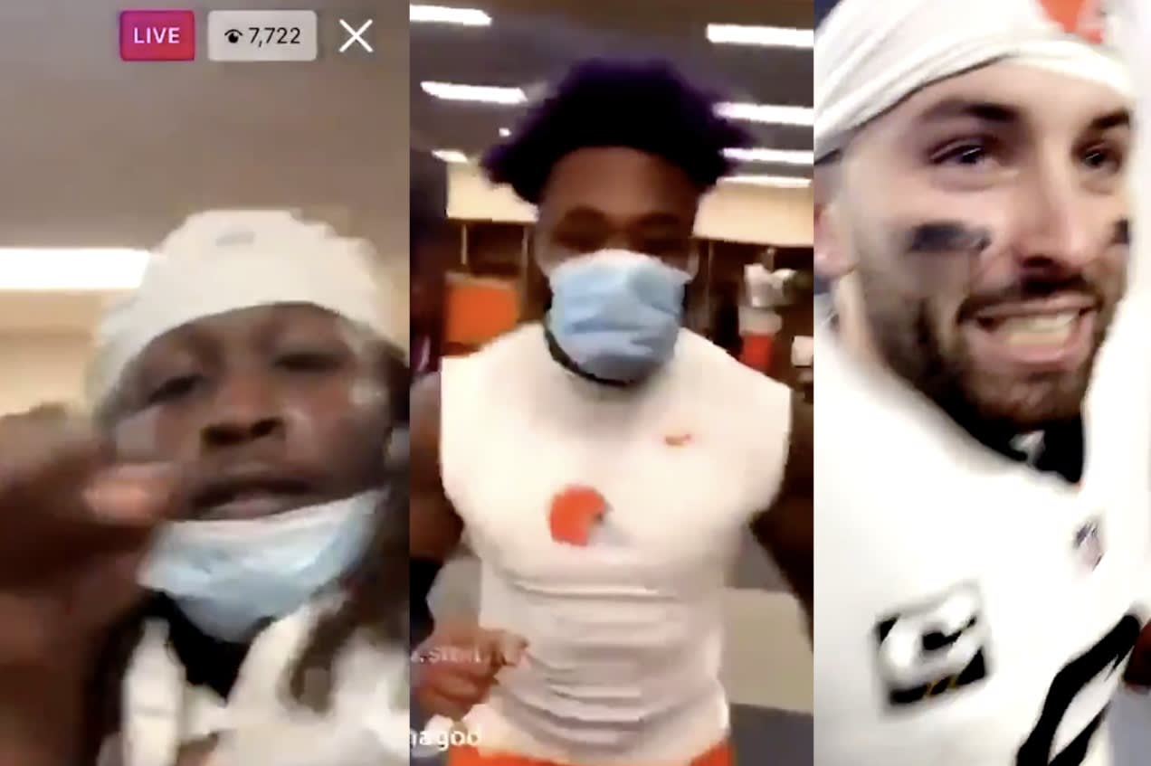 Baker Mayfield Browns Appear To Troll Juju Smith Schuster After Win Vs Steelers Bleacher Report Latest News Videos And Highlights