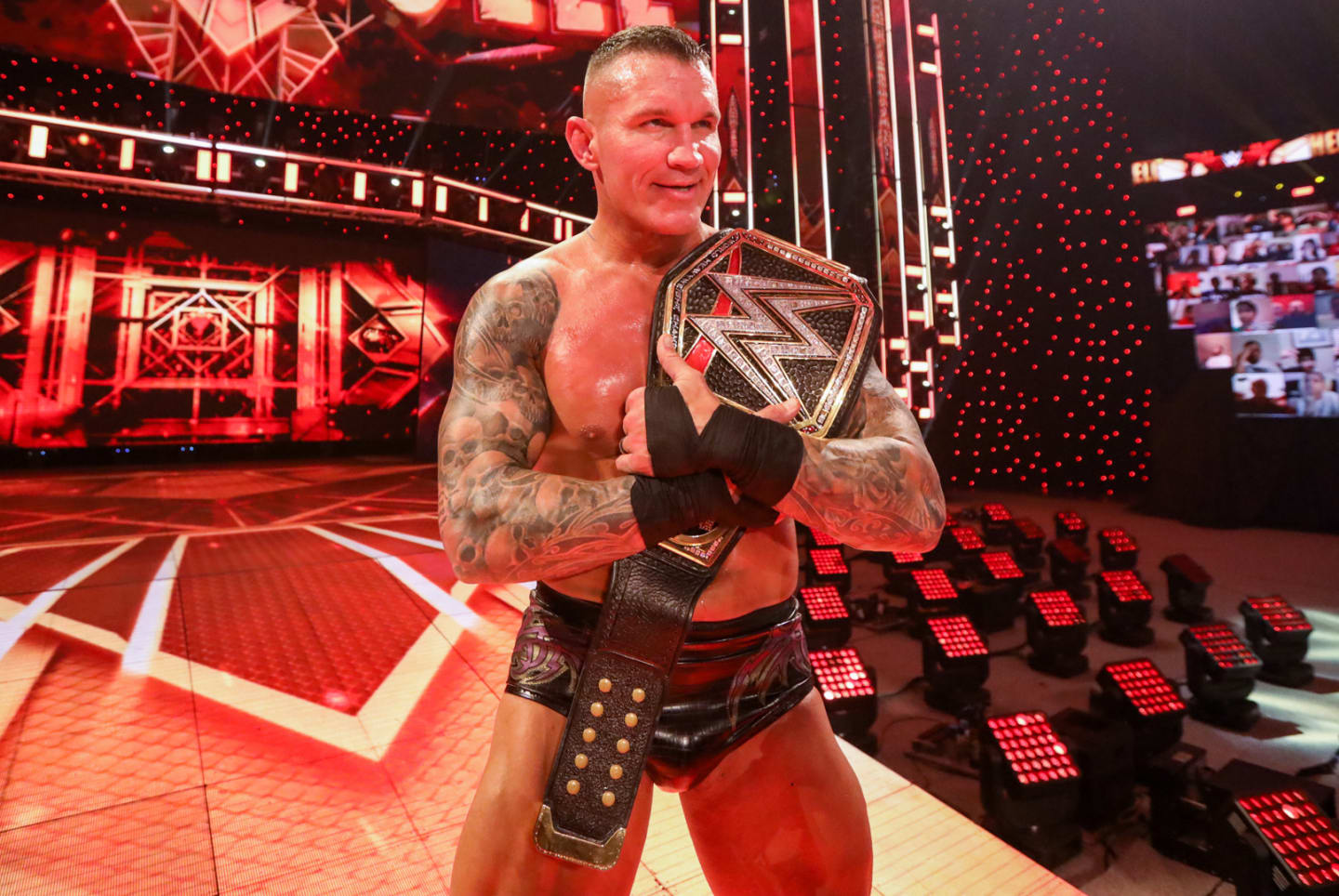 Randy Orton is now third place in the WWE Championship record.
