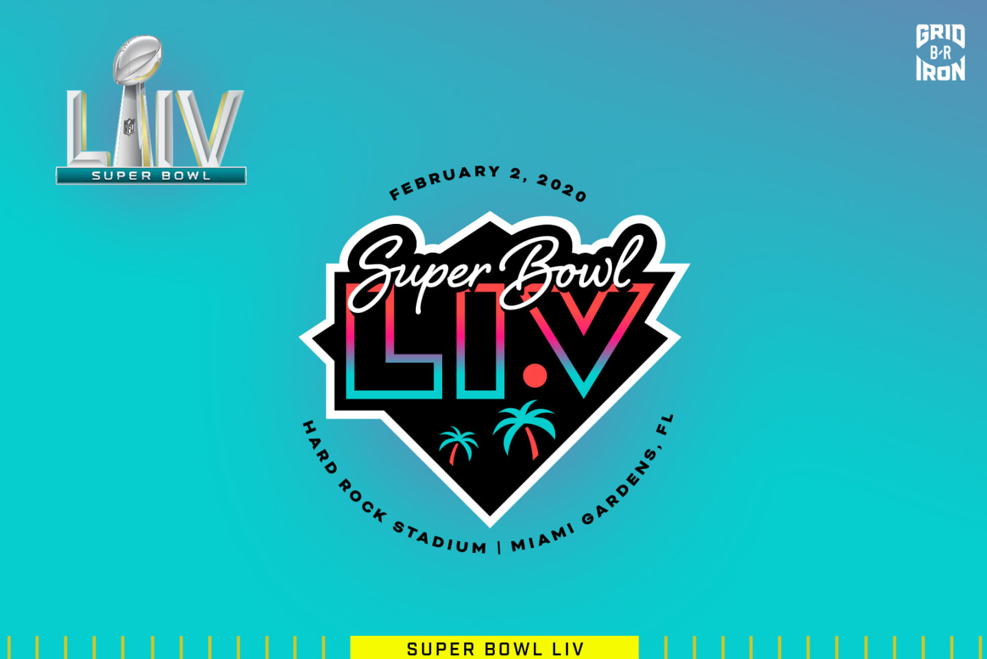 NFL Super Bowl LIV Logo Redesign Concepts 
