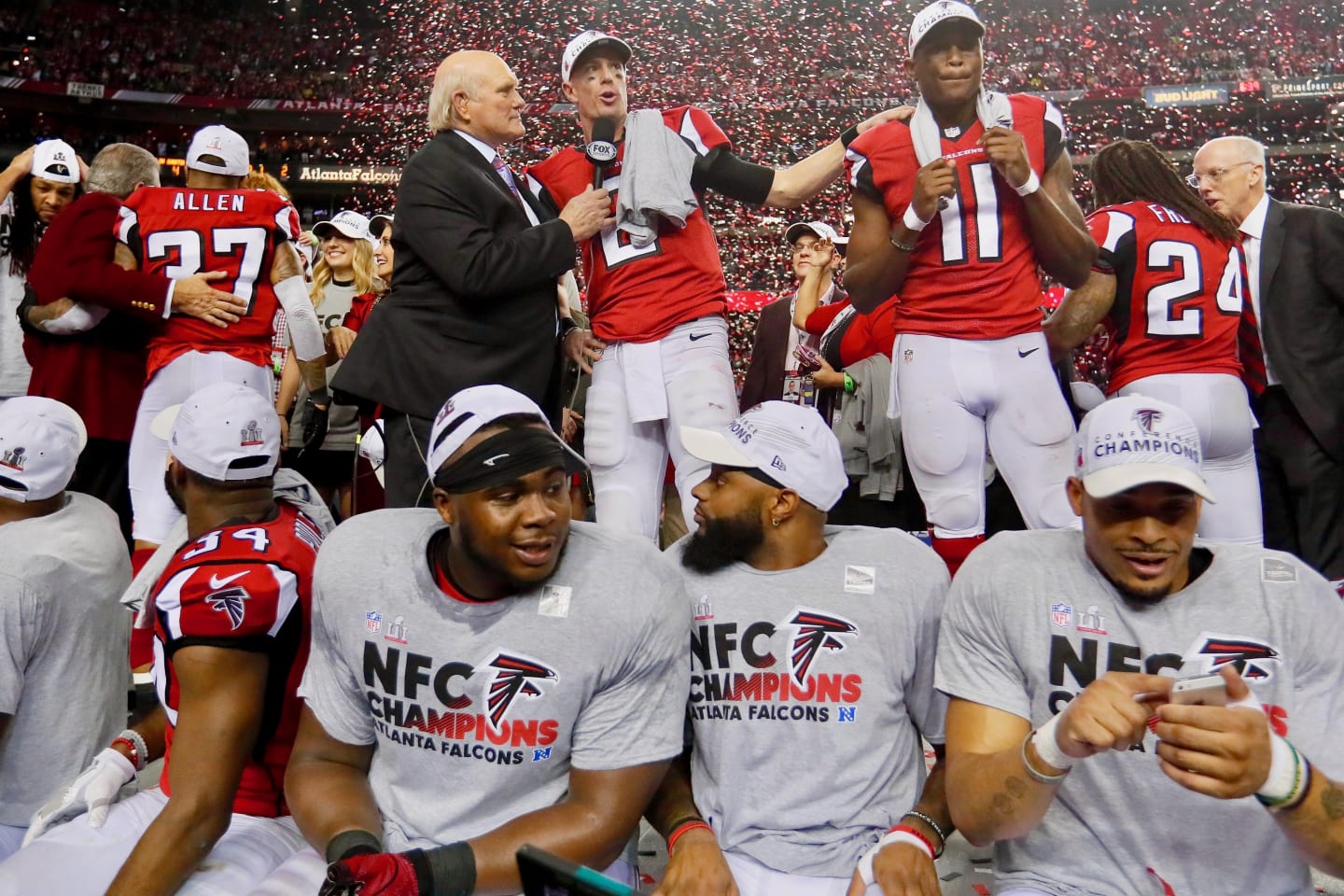 Falcons nfc championship shirt outlet