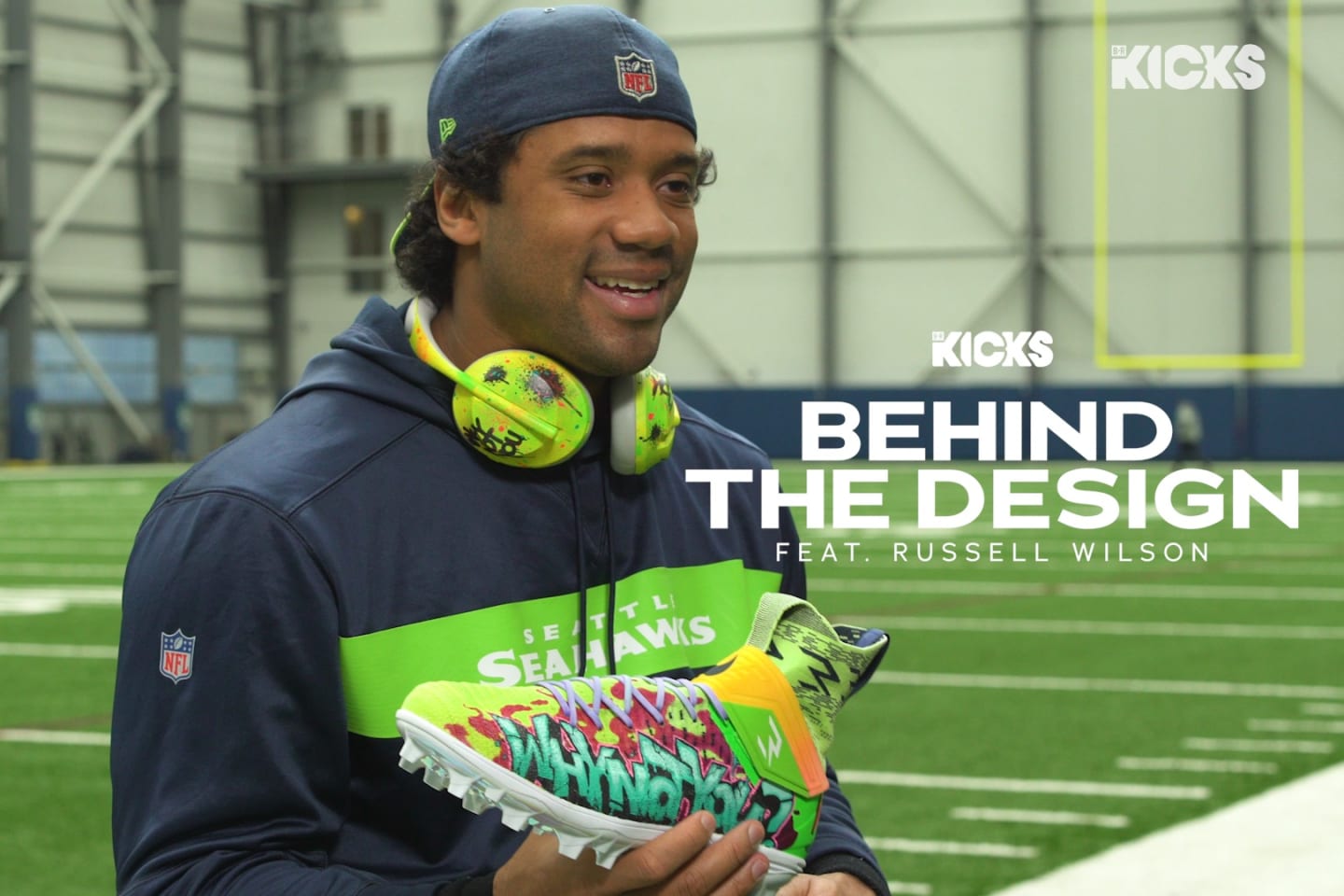 Russell Wilson released his Nike clothing line called 3Brand and his f, Russell  Wilson