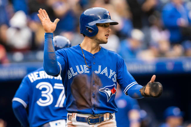 Blue Jays place Cavan Biggio on IL with neck sprain