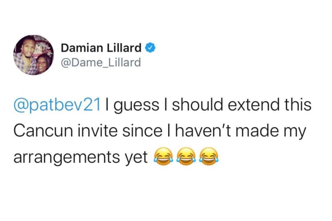 Dame Trolls Pat Bev After L 😳