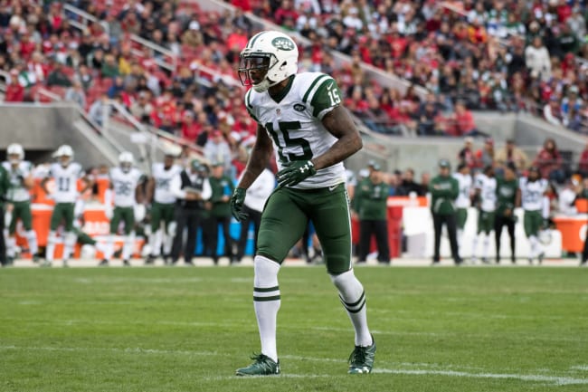 Brandon marshall top white jets jersey