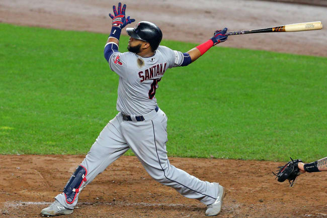 Royals, 1B Carlos Santana agree to $17.5M,. 2-year deal