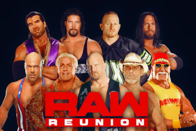 Wwe raw clearance reunion stream