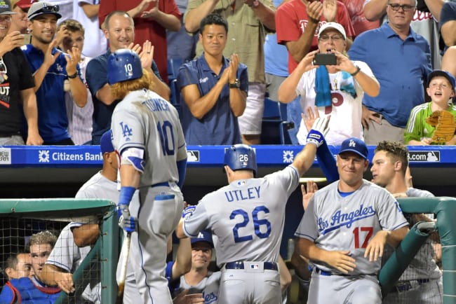 Chase Utley standing ovation video: Dodgers vs Phillies - Sports