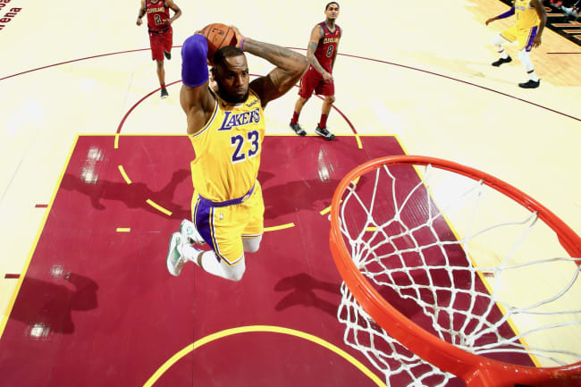 Lakers sales cavs live