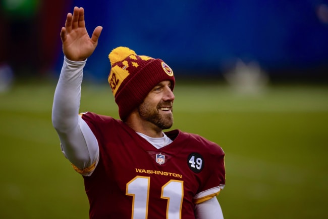 Alex Smith inactive for Washington Football Team wild-card game vs. Bucs