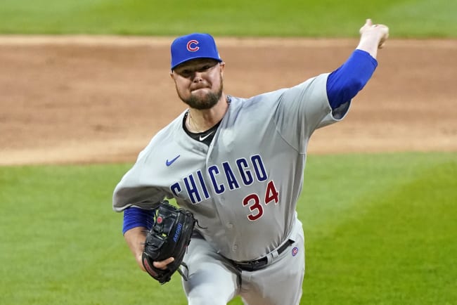 Cubs' Jon Lester reminds Dodgers of what they don't have behind