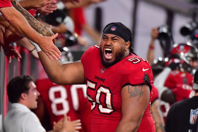 Vita Vea is the latest Bucs star to be hit by salary cap situation