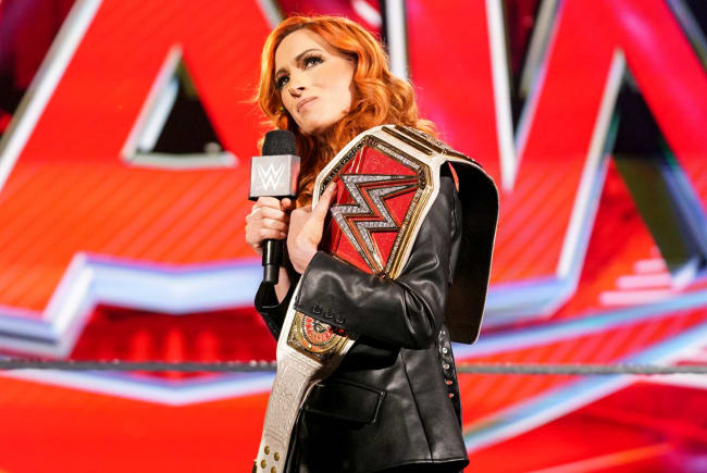 InsideSport on X: Becky Lynch is ready for Monday Night RAW