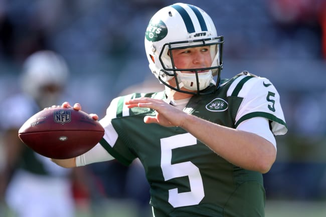 Hackenberg jets shirt on sale