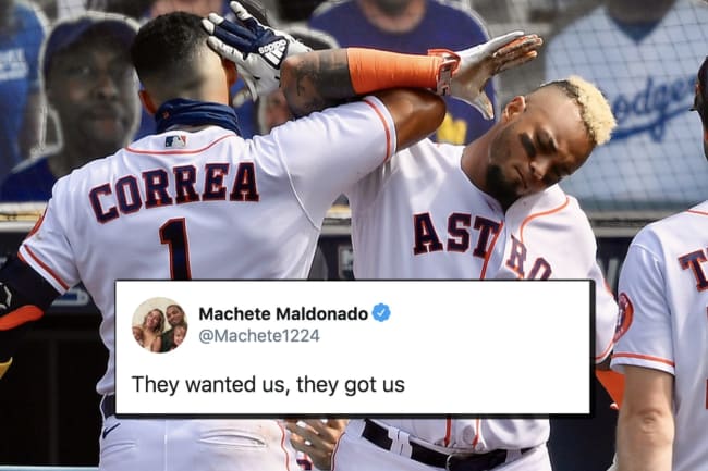 Houston Astros fans need this Martin Maldonado Machete shirt