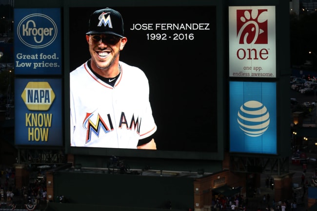 Previously missing Jose Fernandez high school jersey returned