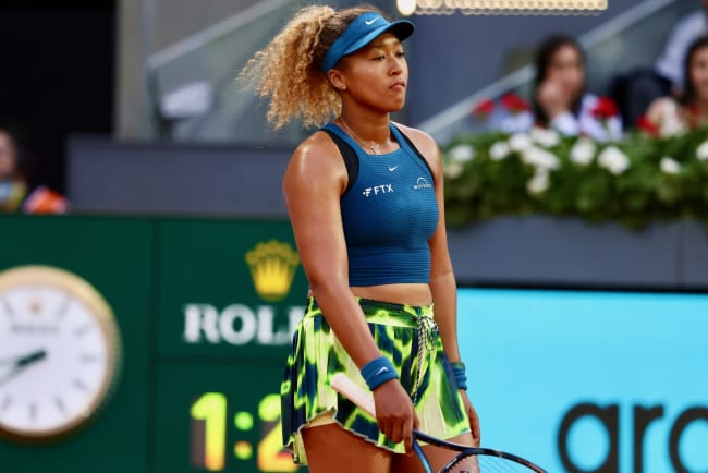 Naomi Osaka Shows Off Post-Baby Bod in Crop Top and Micro Skirt