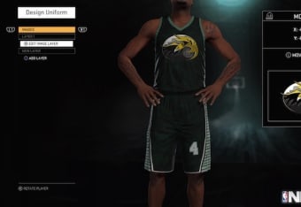 First two college jerseys added for MyPlayer characters to wear in NBA 2K16