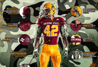 Arizona State Honors Pat Tillman and Our Nation's Veterans with Special  Edition “Brotherhood” adidas Football Uniforms