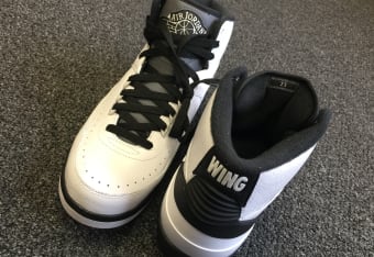 Jordan 2 wing it clearance on feet