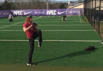 Randy Johnson in high school: 90 mph, attitude