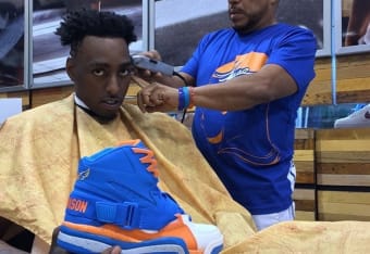 Anthony Mason Jr. Pays New York Sized Sneaker Tribute to His