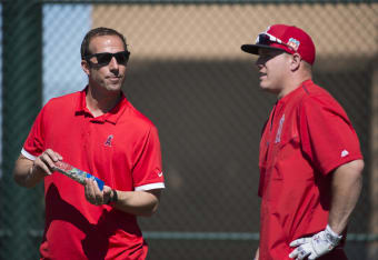 Mike Trout invited Mark Gubicza to the Eagles game, and I'm not