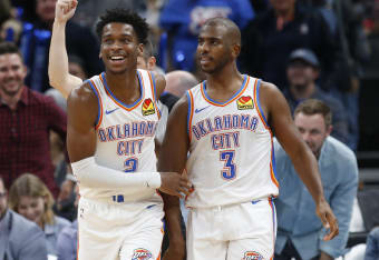 How Chris Paul Made Okc Thunder A Playoff Contender After Westbrook Pg13 Trades Bleacher Report Latest News Videos And Highlights