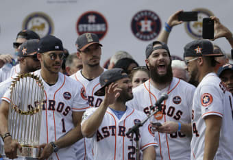 Houston Astros American League Champs 2017 World Series Size -  Sweden