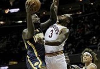 Cavs' C.J. Miles throws it down over Pacers' Orlando Johnson
