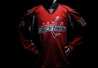 Dmitry Orlov's North American debut jersey, Hershey Bears 2010-11