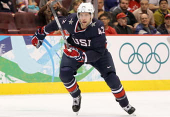 David backes deals olympic jersey