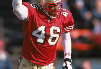 San Francisco 49ers Deion Sanders, 1994-1995 season. (AP Photo
