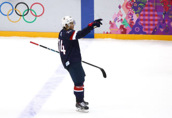 Remembering Oshie's Sochi Olympics moment