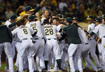 Andrew McCutchen celebrates Jackie Robinson Day with game-deciding