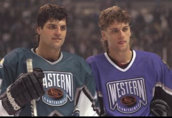 The jerseys from the 1996 NHL All-Star Game are all-time