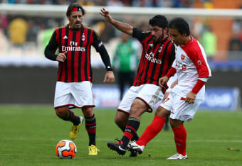 Kaka's Match Shirt, AC Milan vs Atalanta 2014 - CharityStars