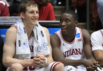 Jeff Rabjohns on X: Indiana All-Americans Cody Zeller and Victor