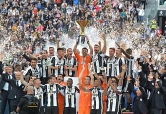 S88657 BE A CHAMPION SACCA JUVENTUS