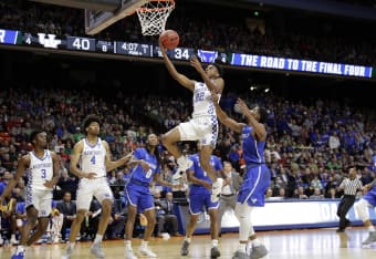 Zion Williamson's final prep home game ends in steal and tomahawk