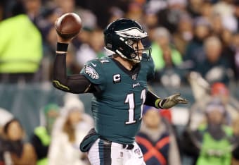 Eagles' Dallas Goedert talks Nick Foles' poise during playoff win vs. Bears