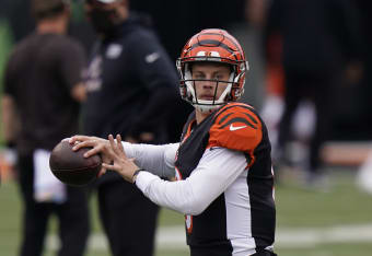 Joe Burrow first half vs. Falcons: Bengals QB dominates with 345 passing  yards halfway through Week 7 - DraftKings Network