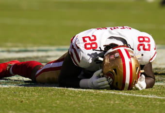 Injuries to Verrett, Mostert put damper on 49ers win