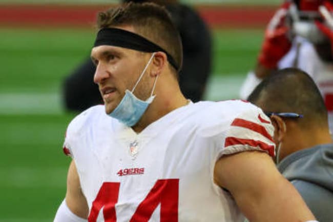 49ers' Kyle Juszczyk will miss 4 to 6 weeks with MCL sprain