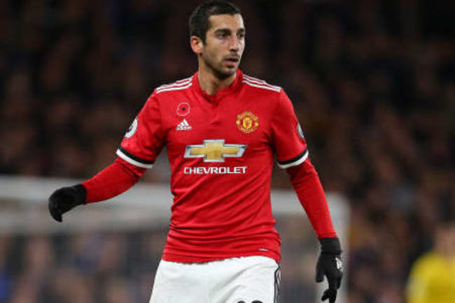 Arsenal confirm Mkhitaryan to miss six weeks with foot injury