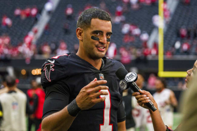 Mariota's near perfection, defense fuel Atlanta Falcons victory