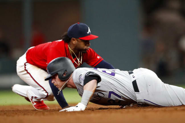 Donaldson hits 3-run HR in 8th as Braves rally past Rockies