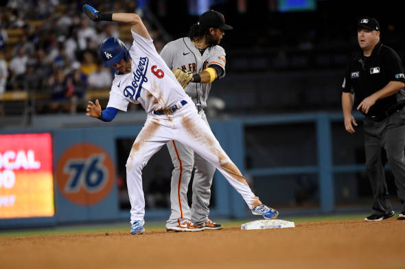 MLB scores: Giants beat Dodgers 7-4 on Lewis Brinson homers - McCovey  Chronicles