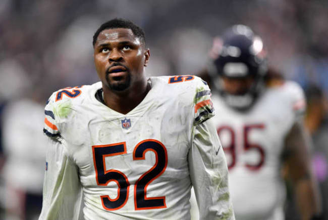 Khalil Mack National Football League News Scores Highlights