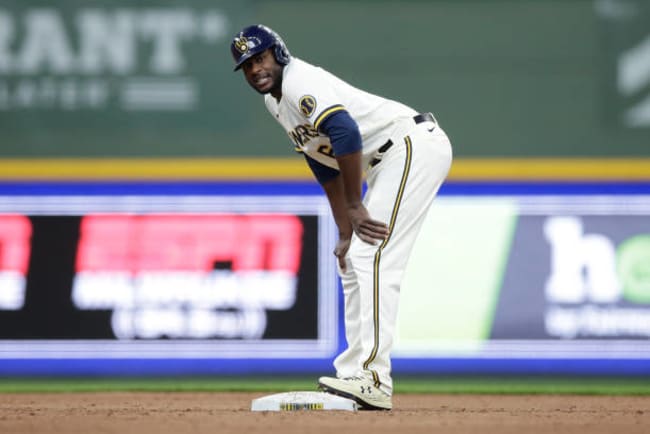 Lorenzo Cain placed on D.L. with hamstring strain